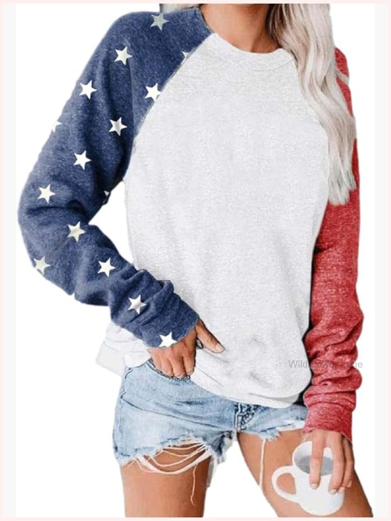 Long Sleeve Baseball Tunic Top